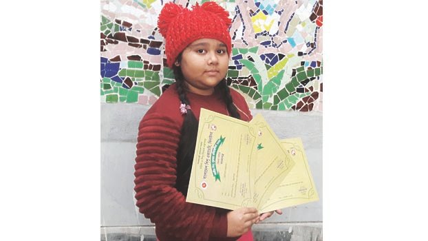 Suhera becomes champion in children competition