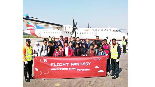 Novoair offers joy trip to distressed children 