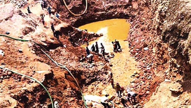 Extracting stones in Sylhet quarries at cost of lives