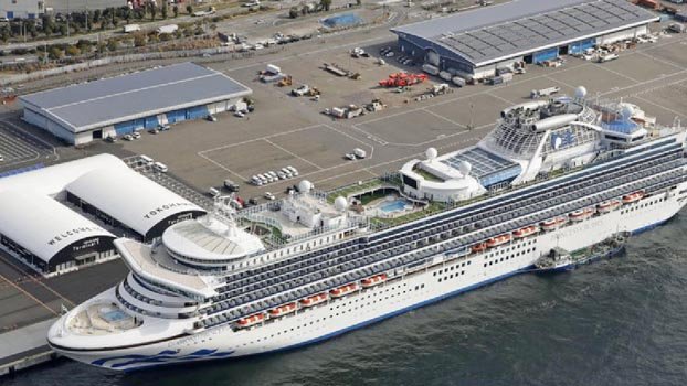 Japan finds 41 more cases on ship as virus alarm doctor dies
