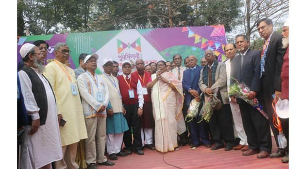 1st reunion of JU Mir Mosharraf Hossain Hall held