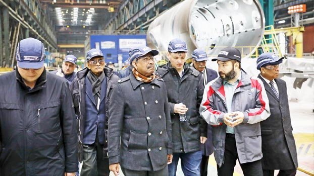 Yeafesh Osman inspects Rooppur NPP equipment manufacture in Russia