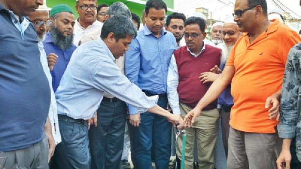 Water supply project inaugurated 