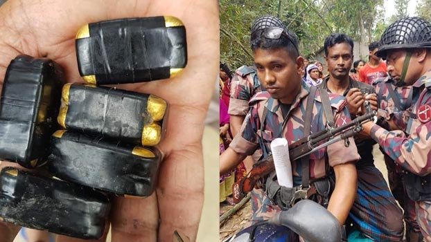 Man held with 12 gold bars in Satkhira