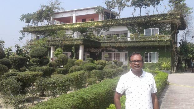 Rare example of tree plantation