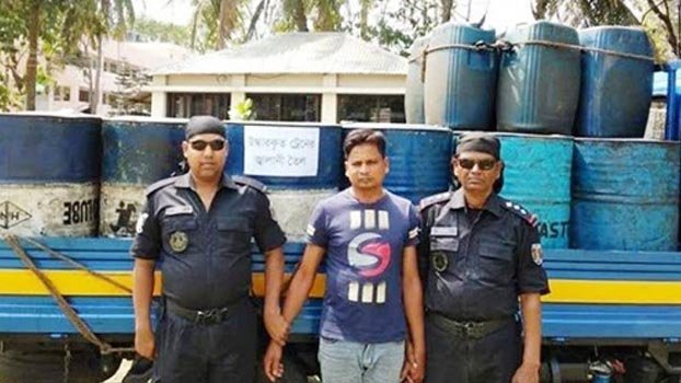 RAB recovers 4,590 litres of rail fuel, arrests one at Ishwardi