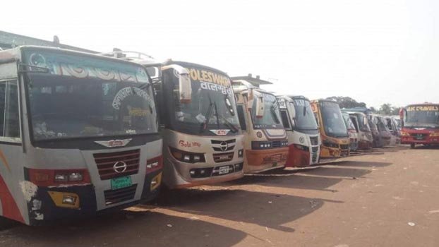 Long-route bus services suspended from   tomorrow in Khulna