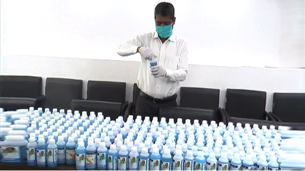10,000 families in Noakhali town to get hand sanitiser