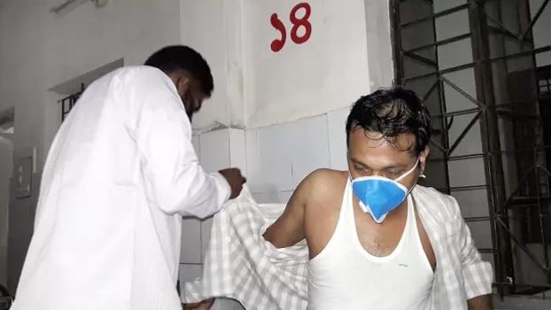 Police beat Narail BCL leader brutally