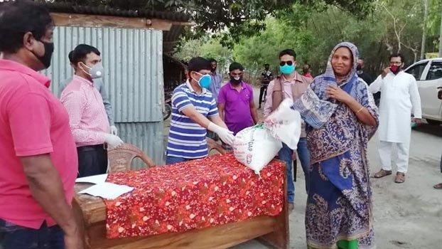 Food distribution begins in Chuadanga