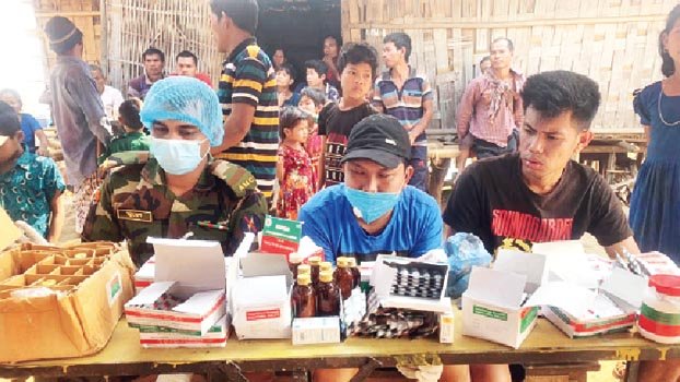 Rangamati’s measles patients get treatment