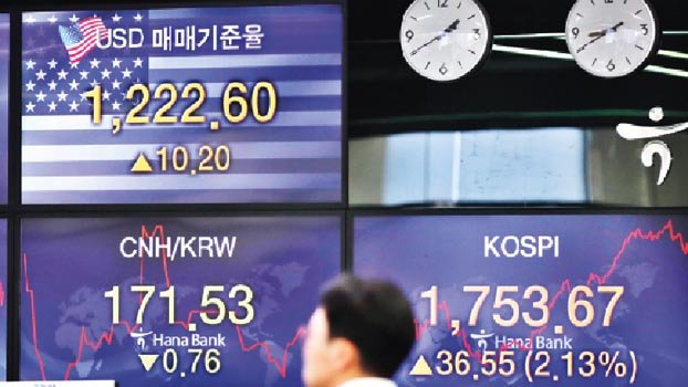 Global stocks mostly rise amid  continuing outbreak worries