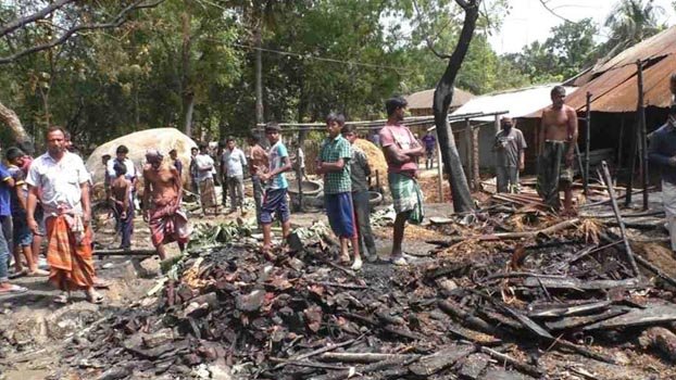 Housewife burnt alive, 2 others sustained burn injuries