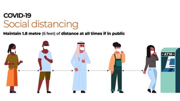 Social distancing a necessity