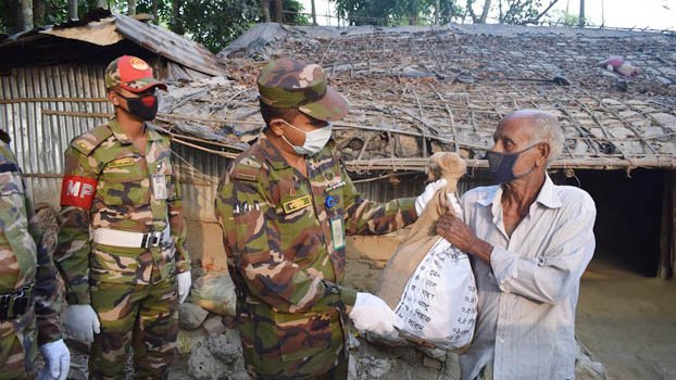 Army provides relief, medical assistance   in Cox’s Bazar