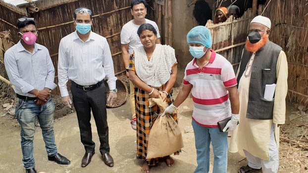 Ethnic minority families get relief in Natore