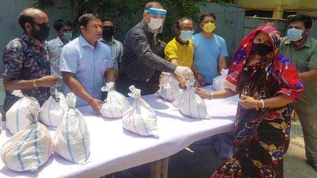   Relief distributed