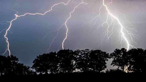 Farmer killed   in lightning