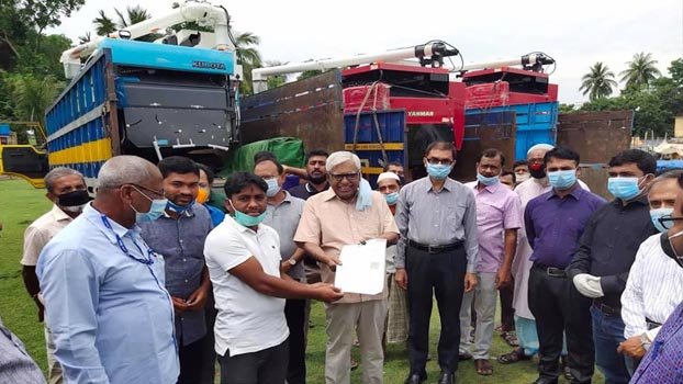 Agro machineries  distributed among Chuadanga farmers