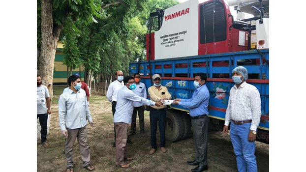 Tanore farmers get  harvester machines 