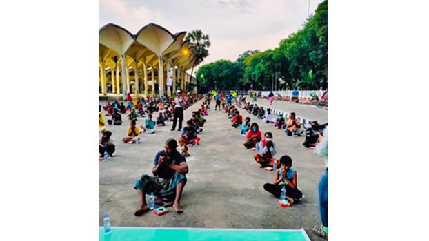 YFB arranges Iftar for 500 people