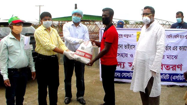 SDC provides food to sweeper families