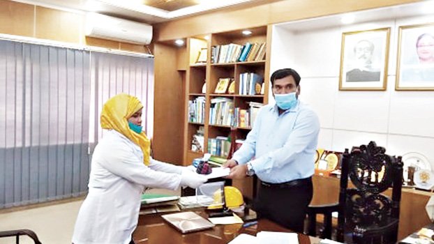 Kulsum intends to serve Corona patients