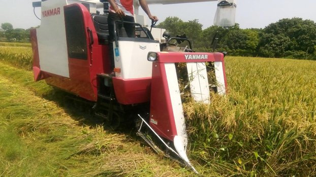 Boro paddy cutting harvester inaugurated in Chuadanga