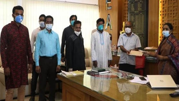 BSMRUST teachers donate one day’s salary to PM’s fund