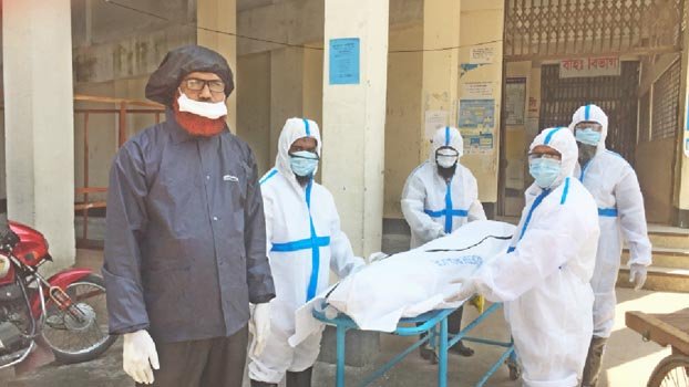 Islamic Foundation burying corona victims