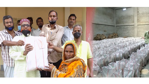 Ex-UP chairman distributes relief among 1,200 families