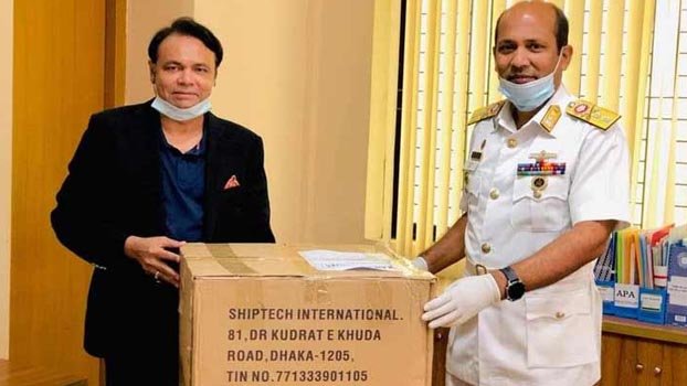 Saif Powertech stands  by Ctg port officials 