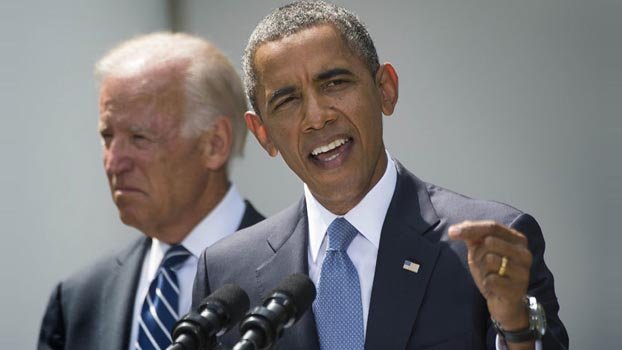 Obama emerges   as central figure   in US election