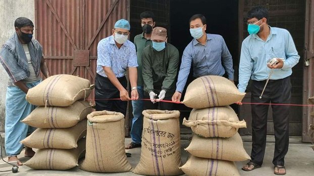 Paddy procurement drive begins in Thakurgaon