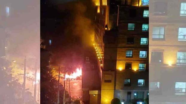 United Hospital fire breakout