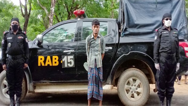 Rohingya held with 9,900 pieces of yaba