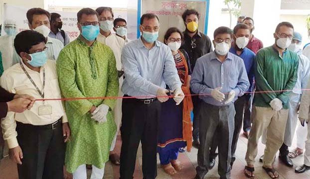 6 Covid-19 sample collection booths set up in Ctg