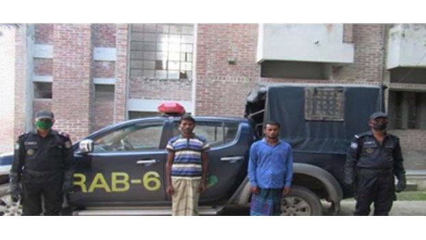 Two held with arms in Chuadanga