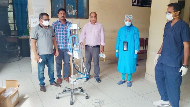 Ctg hospital gets high-level oxygen therapy machine