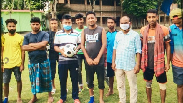 Frendly football tournament begins  in Jhenaidah