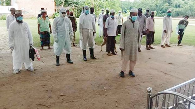 IFB buries Kaliganj man dies with Covid-19 symptoms
