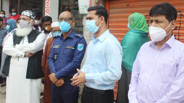 Part of Munshiganj declared ‘yellow zone’