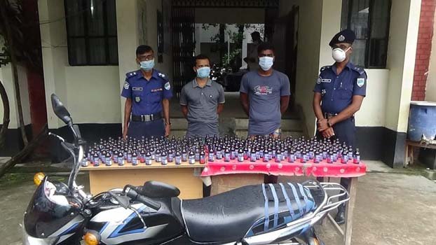 2 held with huge Phensedyl syrup in Moheshpur