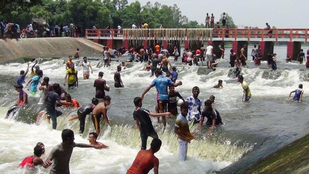 Bhulli Dam attracts visitors in Thakurgaon