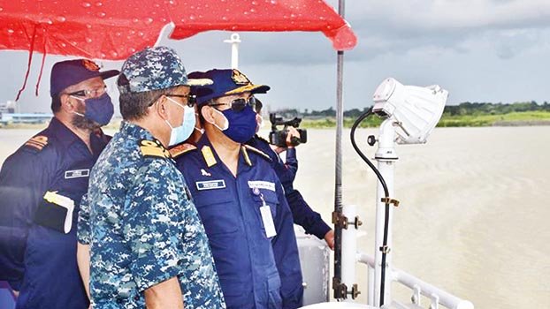 Coast Guard carries out special  rehearsal in Payra port
