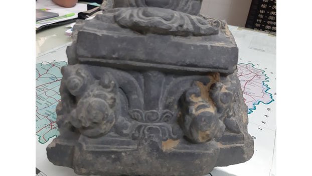Touchstone statue recovered during Tangan excavation