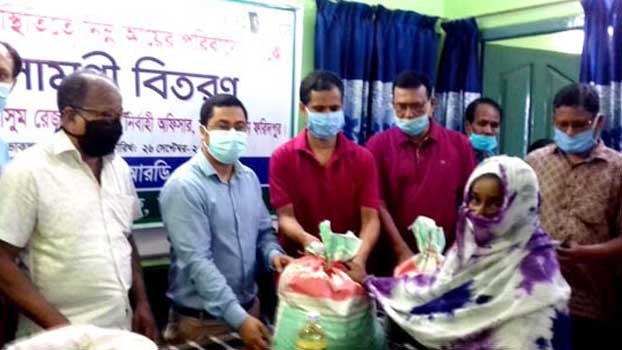 110 families get food support