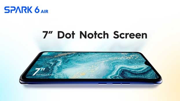 Tecno Spark 6 Air with 6000 mAh battery launched