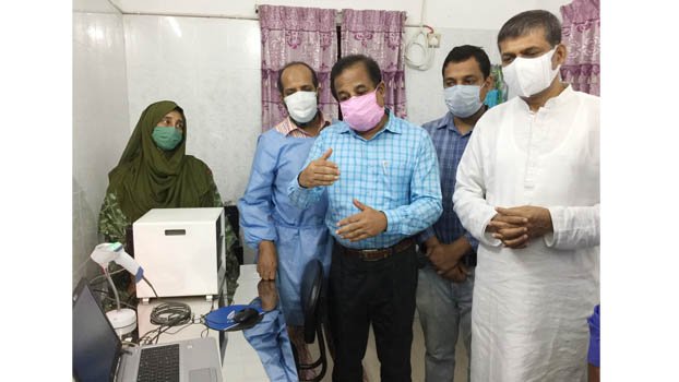 Corona sample testing thru GeneXpert begins