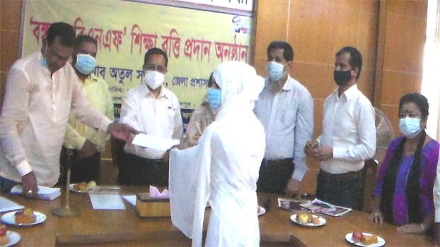 Education scholarship distributed marking Mujib Barsho 